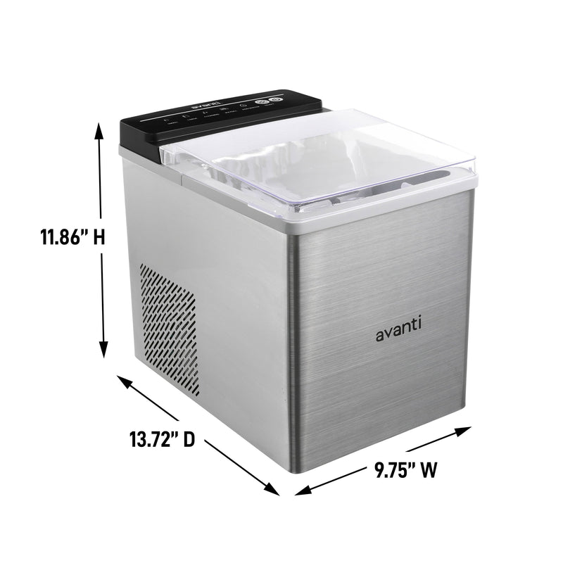 Avanti Speedy Ice Countertop Bullet Ice Maker Avanti Products, LLC