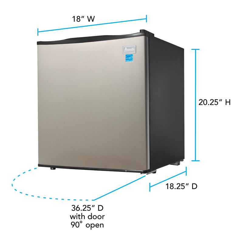 Avanti 1.7 cu. ft. Compact Refrigerator Avanti Products, LLC