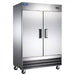 Grista - GRFZ - 2D, Reach - In Freezer - 2 Door, 48 Cu. Ft., 54 In - CulinaryProfis