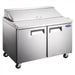 Grista - GRSL - 2D/60, Salad Sandwich Prep Table - 2 Door, 15.5 Cu. Ft., 60 In - CulinaryProfis