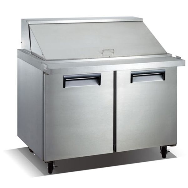 Grista - GRSLM - 2D/60, Salad Prep Table Mega E Series 2 Door 60" - CulinaryProfis