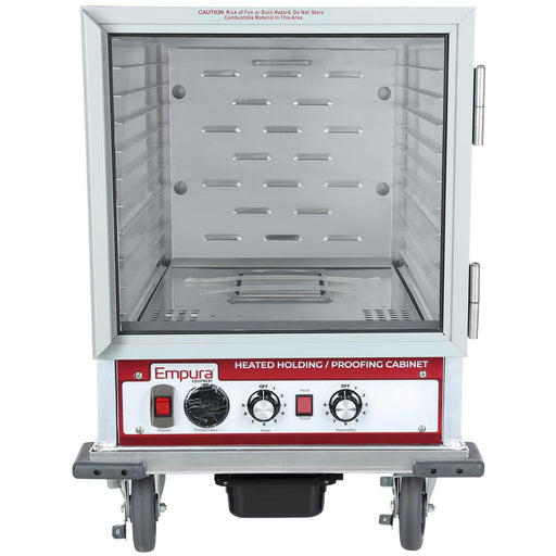 Half Size Commercial Heated Holding / Proofing Cabinet with Clear Door - 120V - CulinaryProfis