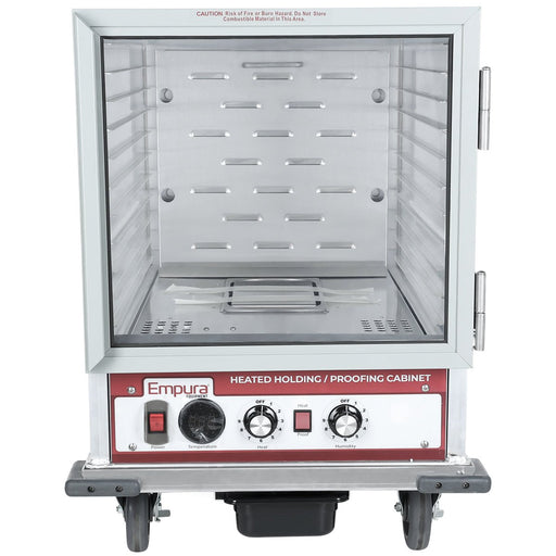 Half Size Commercial Insulated Heated Proofing Cabinet with Clear Door - 120V - CulinaryProfis