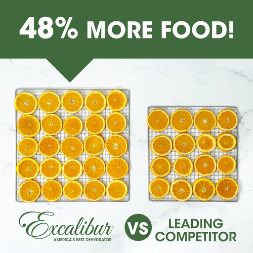 Excalibur 10 Tray Select Digital Dehydrator, in Stainless Steel Excalibur