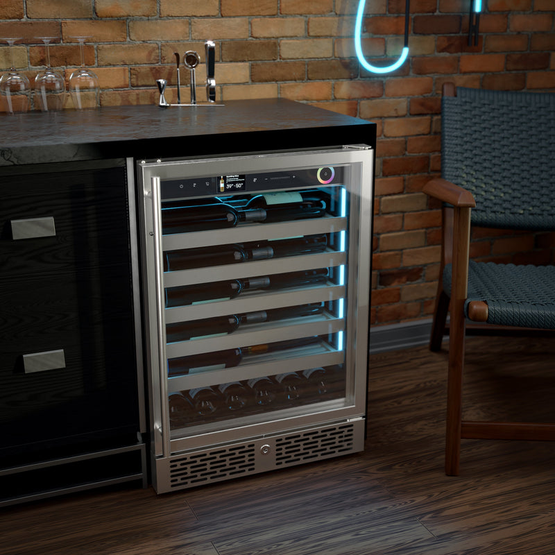 Vinotemp Vinoglow 41-Bottle Single-Zone Wine Cooler Vinotemp
