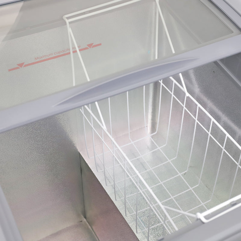 Avanti 4.2 cu. ft. Commercial Sliding Glass Top Freezer or Refrigerator Avanti Products, LLC