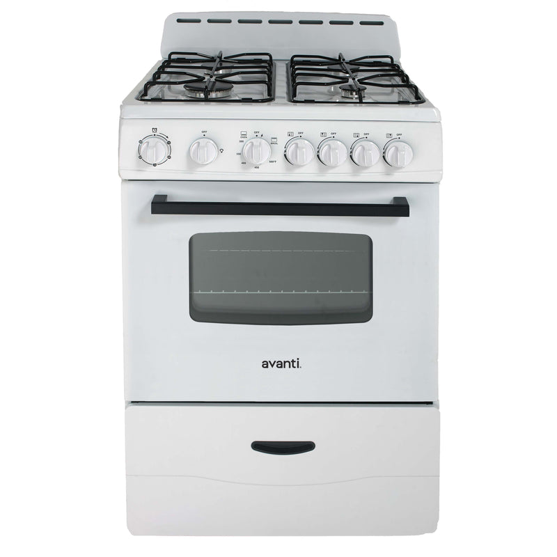 Avanti 24" Compact Gas Range Oven Avanti Products, LLC