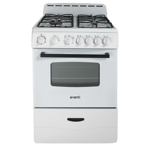 Avanti 24" Compact Gas Range Oven Avanti Products, LLC