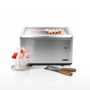 Whynter ICR-300SS Portable Instant Rolled Ice Cream Maker with Compressor Frozen Pan Roller, Stainless Steel Whynter