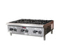 IKON COOKING - Commercial - 36" Gas 6 Burner Manual Control Hotplate - 150,000 BTU - IHP - 6 - 36 - CulinaryProfis