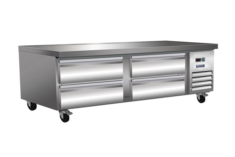 IKON ICBR - 74 | 74" Wide 4 Drawer Chef Base Refrigerator - CulinaryProfis