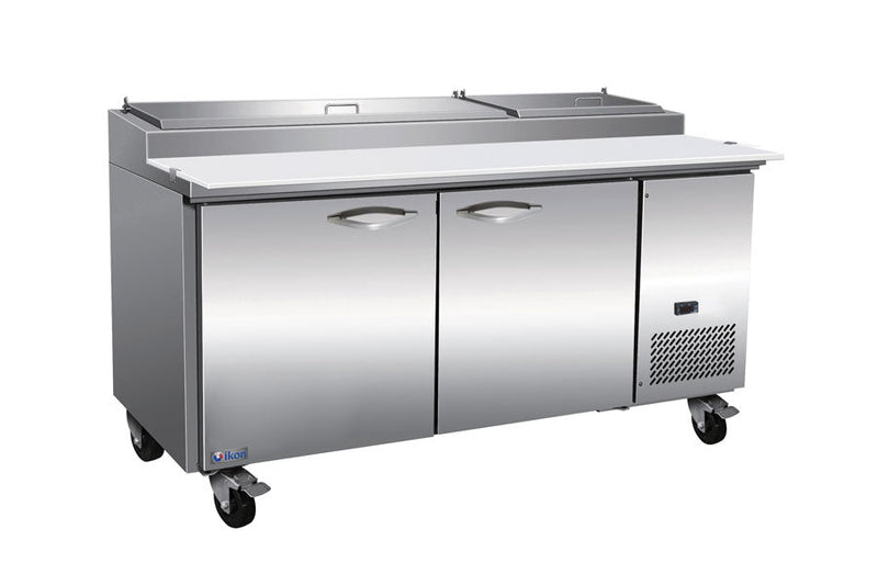 IKON IPP71 | 71" Wide 2 Door Pizza Prep Table - CulinaryProfis
