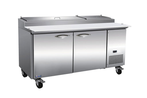 IKON IPP71 | 71" Wide 2 Door Pizza Prep Table - CulinaryProfis