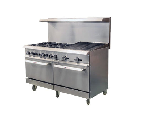IKON IR - 6B - 24RB - 60 | 60" Wide Gas Range - CulinaryProfis
