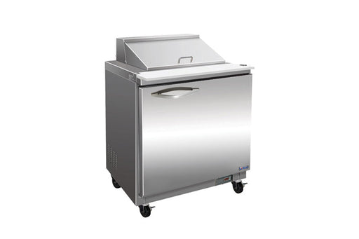 IKON ISP29M | 29" Wide 1 Door Mega Top Sandwich Prep Table - CulinaryProfis