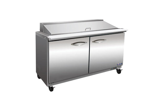 IKON ISP48M | 48" Wide 2 Door Mega Top Sandwich Prep Table - CulinaryProfis