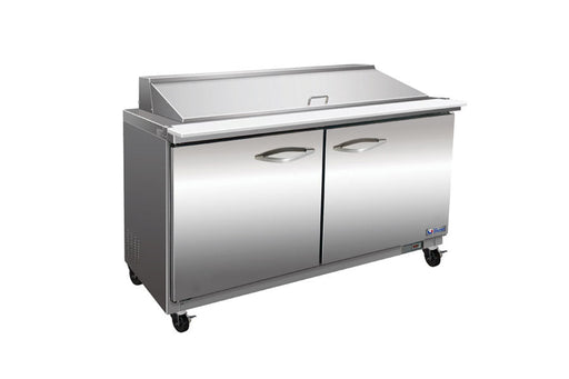 IKON ISP61M | 61" Wide 2 Door Mega Top Sandwich Prep Table - CulinaryProfis