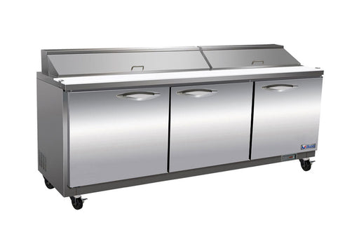 IKON ISP72 | 72" Wide 3 Door Sandwich Prep Table - CulinaryProfis
