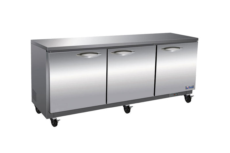 IKON IUC72R | 72" Wide 3 Door Undercounter Refrigerator - CulinaryProfis