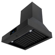 30″ Professional Range Hood – 1000 CFM – Black Stainless Induction Hardware