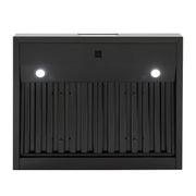 30″ Professional Range Hood – 1000 CFM – Black Stainless Induction Hardware