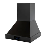 36″ Professional Range Hood – 1000 CFM – Black Stainless Induction Hardware