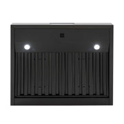 36″ Professional Range Hood – 1000 CFM – Black Stainless Induction Hardware