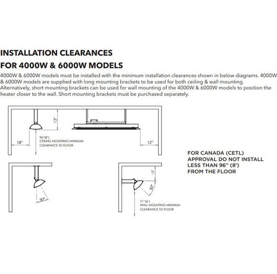 Bromic Heating - Cobalt Smart-Heat 6000w Electric Patio Heater