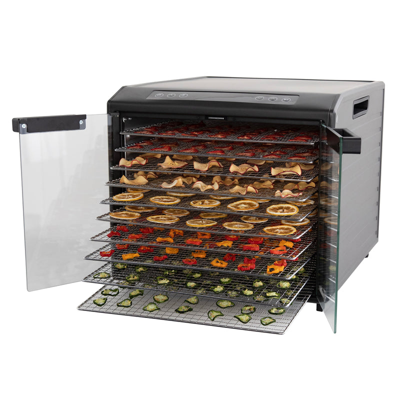 Excalibur 10 Tray Select Digital Dehydrator, in Stainless Steel Excalibur