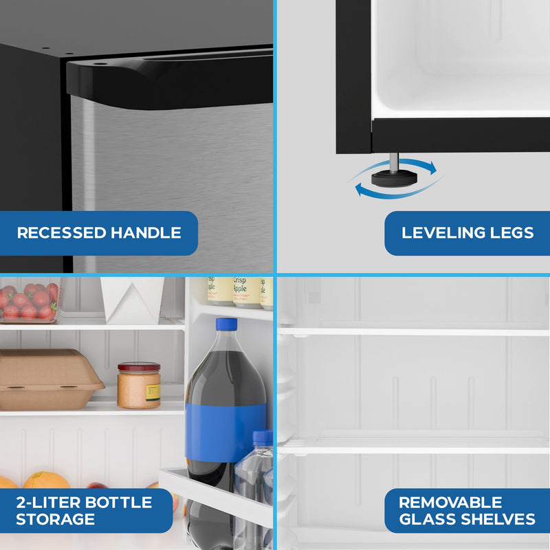 Avanti 2.6 Cu. Ft. Compact Refrigerator with Auto-Defrost Avanti Products, LLC