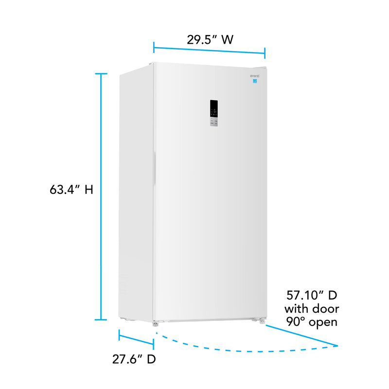 Avanti MaxxSpace Garage-Ready 17 cu. ft. Convertible Upright Freezer Avanti Products, LLC