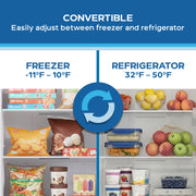 Avanti MaxxSpace Garage-Ready 17 cu. ft. Convertible Upright Freezer Avanti Products, LLC