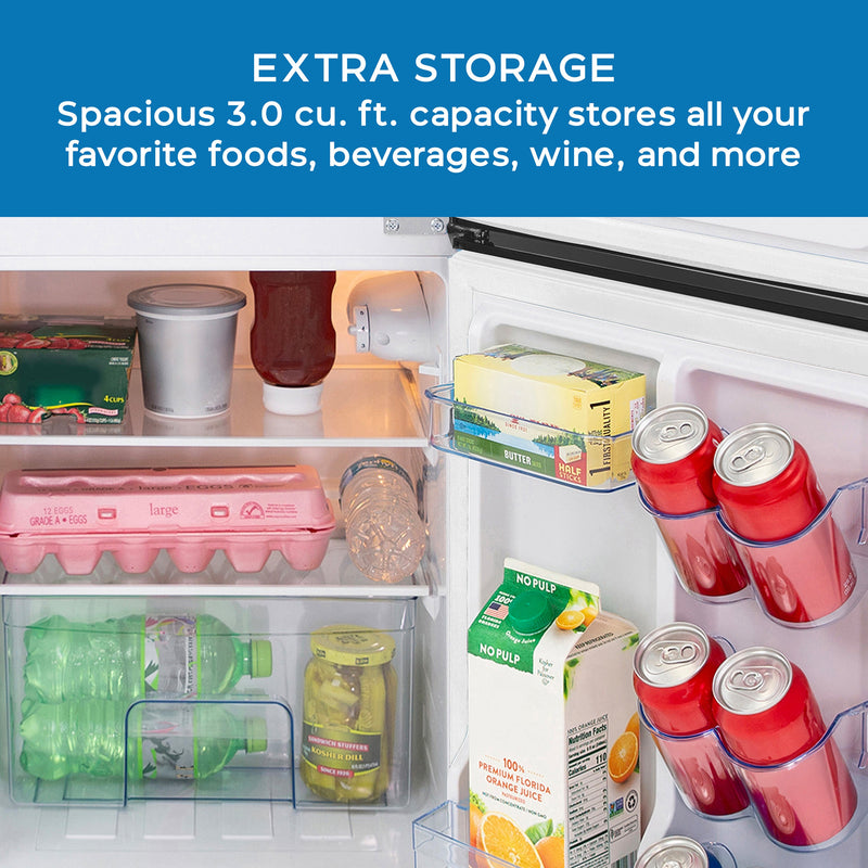 Avanti 3.0 Cu. Ft. Retro Compact Refrigerator Avanti Products, LLC