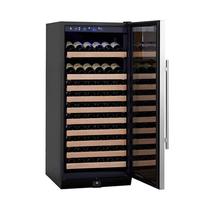 KingsBottle 100 Bottle Upright Wine Fridge For Home - CulinaryProfis
