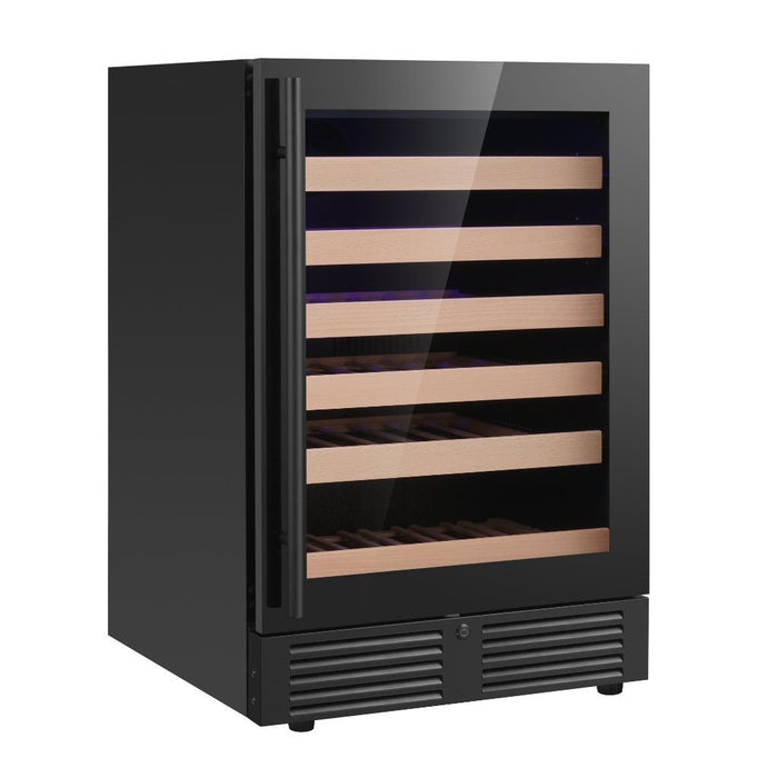 KingsBottle 24 Inch Under Counter LOW - E Glass Door Wine Cooler - CulinaryProfis
