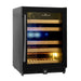 KingsBottle 44 Bottles 24 Inch Under Counter Dual Zone Wine Cooler Drinks - CulinaryProfis