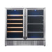 Kingsbottle Beer and Wine Cooler Combination with Low - E Glass Door - CulinaryProfis