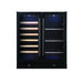 Kingsbottle Beer and Wine Cooler Combination with Low - E Glass Door - CulinaryProfis