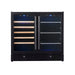 Kingsbottle Beer and Wine Cooler Combination with Low - E Glass Door - CulinaryProfis