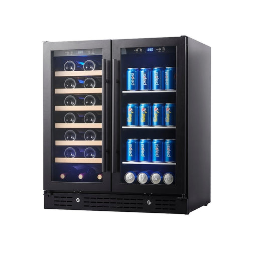 Kingsbottle Beer and Wine Cooler Combination with Low - E Glass Door - CulinaryProfis