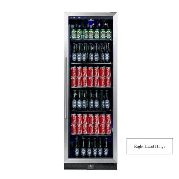 KingsBottle Beverage Refrigerator With Glass Door - CulinaryProfis