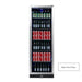 KingsBottle Beverage Refrigerator With Glass Door - CulinaryProfis
