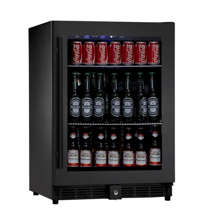 KingsBottle Beverage Refrigerator With Glass Door - CulinaryProfis