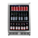 KingsBottle Beverage Refrigerator With Glass Door - CulinaryProfis
