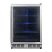 KingsBottle Beverage Refrigerator With Glass Door - CulinaryProfis