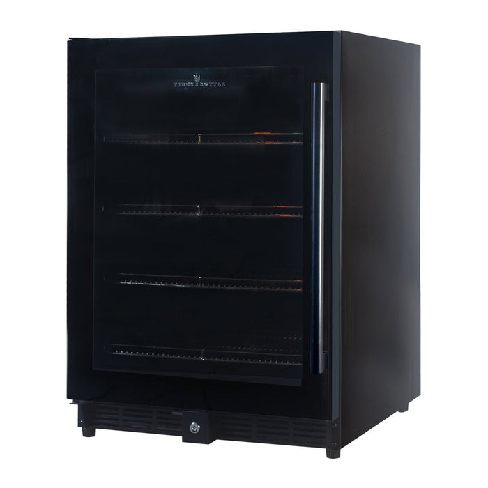 KingsBottle Beverage Refrigerator With Glass Door - CulinaryProfis