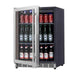 KingsBottle Beverage Refrigerator With Glass Door - CulinaryProfis