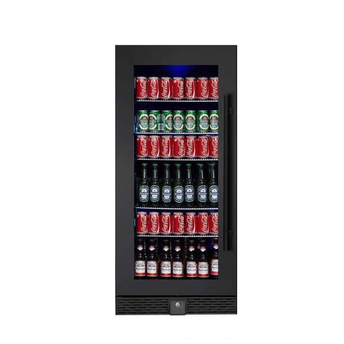 KingsBottle Beverage Refrigerator With Glass Door - CulinaryProfis