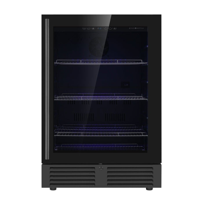 KingsBottle Beverage Refrigerator With Low - E Glass Door - CulinaryProfis