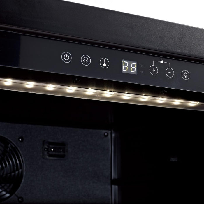 KingsBottle Beverage Refrigerator With Low - E Glass Door - CulinaryProfis